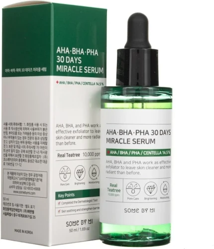 Some By Mi AHA BHA PHA 30 DAYS - MIRACLE SERUM LIGHT - lekkie serum z kwasami 50 ml