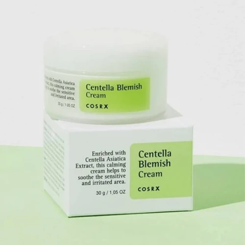 COSRX Centella blemish cream – Krem łagodzący do skóry problematycznej 30 ml